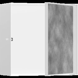 Hansgrohe настенный короб с дверью для облицовки плиткой, 30х30х14 см, XtraStoris Rock, матовый белый арт. 56091700 Hansgrohe настенный короб с дверью для облицовки плиткой, 30х30х14 см, XtraStoris Rock, матовый белый арт. 56091700