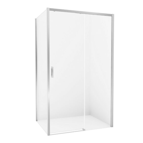 Душевое ограждение 140x70x200 Prime chrome New Trendy хром арт. D-0307A/D-0122B