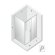 Душевое ограждение 140x70x200 Prime chrome New Trendy хром арт. D-0307A/D-0122B