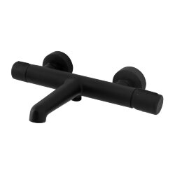 BelBagno Смеситель для ванны и душа матовый черный матовый, однорычажный, Uno, арт. UNO-VASM-NERO BelBagno Смеситель для ванны и душа матовый черный матовый, однорычажный, Uno, арт. UNO-VASM-NERO