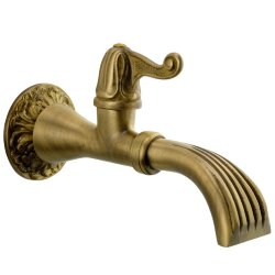 Кран садовый декоративный с панелью, Migliore Artistica, бронза арт. 18422 Кран садовый декоративный с панелью, Migliore Artistica, бронза арт. 18422