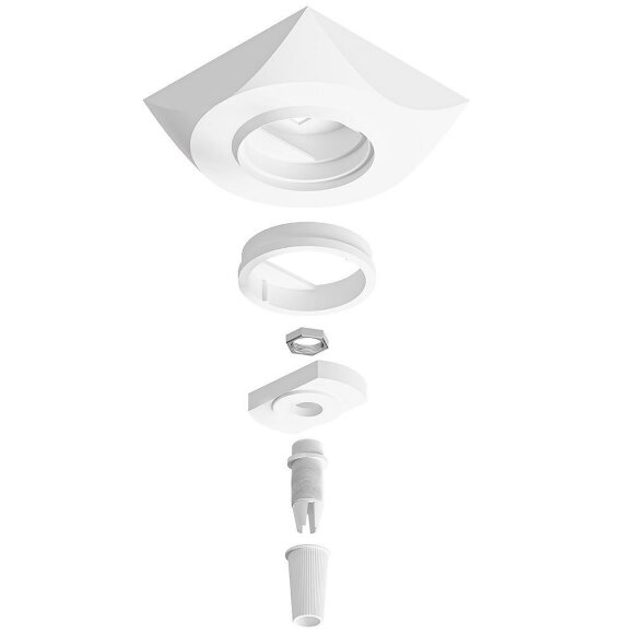 Основание для подвесных светильников, вид современный BASE Arte Lamp цвет:  белый - A410433