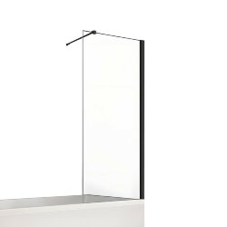 Шторка для ванны 100 см New soleo black New Trendy черный арт. P-0081-WP Шторка для ванны 100 см New soleo black New Trendy черный арт. P-0081-WP