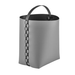 Корзина Helena ADJ Италия, 35x30xH45 цвет: серый (черный) арт. 3645.03/01 Корзина Helena ADJ Италия, 35x30xH45 цвет: серый (черный) арт. 3645.03/01