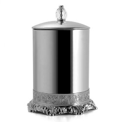 3SC Ведро с крышкой, ручка Swarovski,  Bally цвет: хром арт. FSS65/05SL