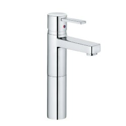 Однорычажный смеситель для раковины DN 15, хром глянцевый, ZENTA Kludi арт. 382560575