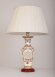 Настольная лампа Lidia классика CT1365B20-OL, Abrasax цвет: кремовый