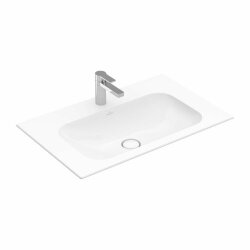 Pаковина для установки на тумбу Villeroy Boch Finion 80х50 см (alpin white ceramicplus), арт. 416484R1 Pаковина для установки на тумбу Villeroy Boch Finion 80х50 см (alpin white ceramicplus), арт. 416484R1