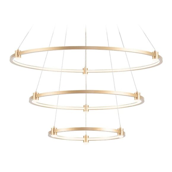Подвесной светодиодный светильник Comfort Line современный FL5516, Ambrella light цвет: золотой