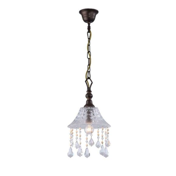 Подвесной светильник, вид восточный Bells Arte Lamp цвет:  белый - A1791SP-1BG