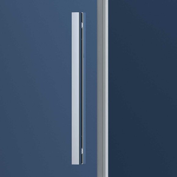 Душевая дверь Vincea (Италия), 120 профиль Черный стекло прозрачное Soft - VDS-3SO120CLB