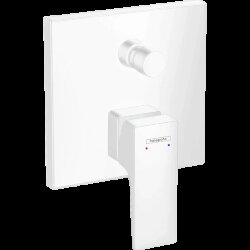 Hansgrohe смеситель для ванны скрытого монтажа, Metropol, матовый белый арт. 32546700 Hansgrohe смеситель для ванны скрытого монтажа, Metropol, матовый белый арт. 32546700