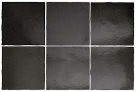 Керамическая плитка для стен EQUIPE MAGMA 24972 Black Coal 13,2x13,2 см