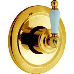 Переключатель на 3 выхода CISAL Arcana Toscana цвет: золото/белый арт. TS00027024 Переключатель на 3 выхода CISAL Arcana Toscana цвет: золото/белый арт. TS00027024