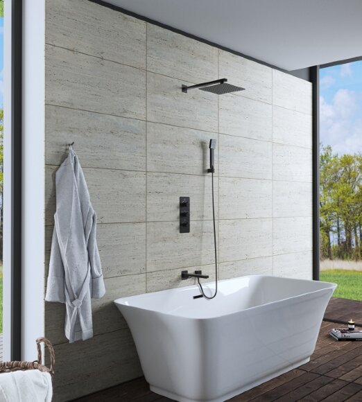 Timo Душевая система  Petruma Черный арт. SX-5149/03SM