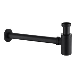 Сифон для раковины ABBER черный матовый, арт. AF0030B