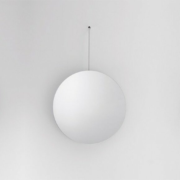 Круглое зеркало d50x75 см, Bucatini Agape, нержавеющая сталь глянцевый - ABUC0178AAZB