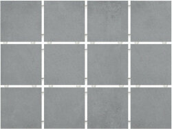 1271H Керамический гранит 9,8x9,8 Амальфи Серый матовый из 12 частей