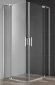 Душевой уголок SLIDER Хром Cezares - SLIDER-A-2-80/90-C-Cr