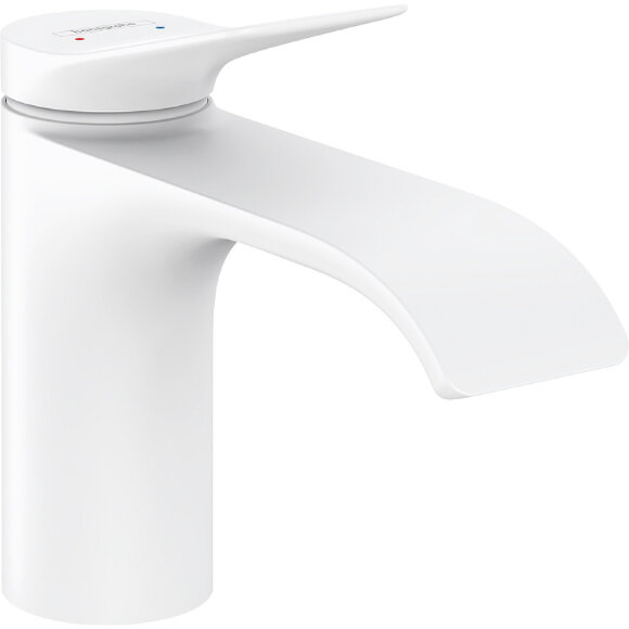 Смеситель для раковины, 75010700 Vivenis Hansgrohe, цвет: белый матовый