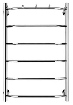 Полотенцесушитель водяной, хром, Secado 80x50, Агата 1 К - 4603759402208