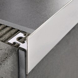 Профиль для стен нержавеющий PROTERMSTEP ACC PTSPAC 10125 Профиль для стен нержавеющий PROTERMSTEP ACC PTSPAC 10125