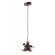 Подвесной светильник, вид ретро Bells Arte Lamp цвет:  коричневый - A1795SP-1RI