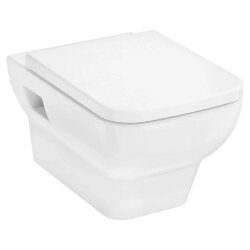 Hansgrohe унитаз подвесной с сиденьем с микролифтом, CreekTide Q, глянцевый белый арт. HGSET001