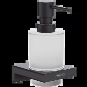 Hansgrohe настенный короб с интегрированной рамой, 30х15х10 см, XtraStoris Original, матовый черный арт. 56057670
