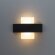 Уличный настенный светодиодный светильник, вид современный Croce Arte Lamp цвет:  черный - A1444AP-1BK