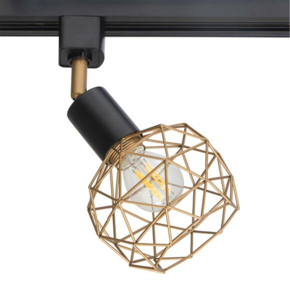 Трековый светильник, вид модерн Sospiro Arte Lamp цвет:  золотой - A6141PL-1GO