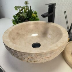 Раковина из мрамора INDO-MARKET Bowl Cream Marmo Small BM-02841 (40*40*15см) 98