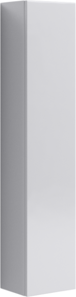AQWELLA Ancona Подвесной универсальный левый/правый пенал с одной дверью и системой открывания «push-to-open» в белом цвете - An.05.25/W