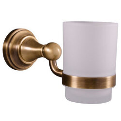 Стакан с держателем MKA0201SM Rav Slezak Morava, бронза