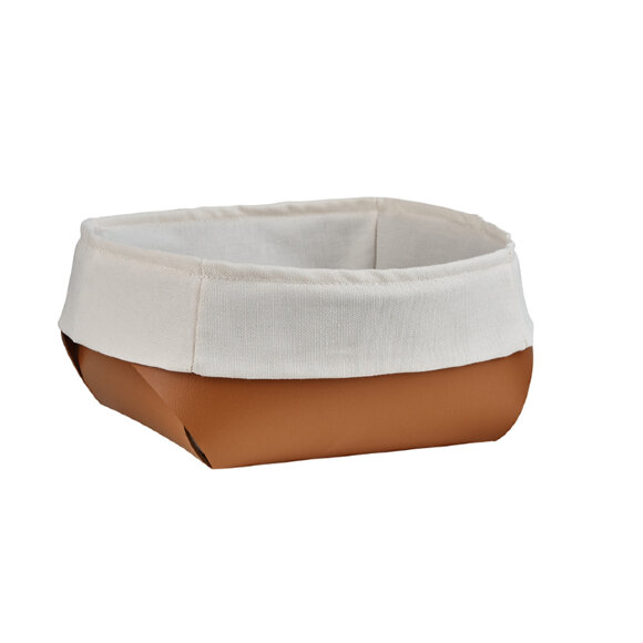 Корзина для хлеба ADJ Италия, 15x15xH7 цвет: коньяк (бордо) арт. 0039.09/30