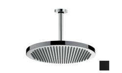 Верхний душ 280 мм, с потолочным кронштейном 300 мм, Apice Bossini, H31430G.073 цвет: черный Верхний душ 280 мм, с потолочным кронштейном 300 мм, Apice Bossini, H31430G.073 цвет: черный
