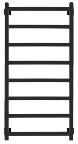 Полотенцесушитель электрический, черный матовый, Secado 100x60, Корсико 1 - 4603777441982