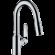 Hansgrohe смеситель для кухни, Eco, с вытяжным душем, Focus M42, глянцевый хром арт. 71862000