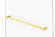 Душевое ограждение L 90x70x200 Avexa gold New Trendy золото арт. EXK-3168