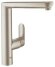 Смеситель однорычажный для кухни, супер сталь GROHE арт. 32175DS0
