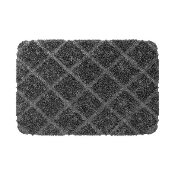 Коврик для ванной комнаты Lippe BM-6512 Charcoal Gray  WasserKRAFT цвет: Серый