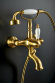 Смеситель для ванны Tradizionale Oro 283 Золото Boheme