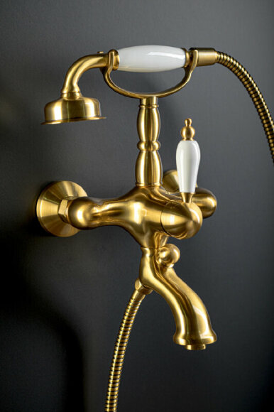 Смеситель для ванны Tradizionale Oro 283 Золото Boheme