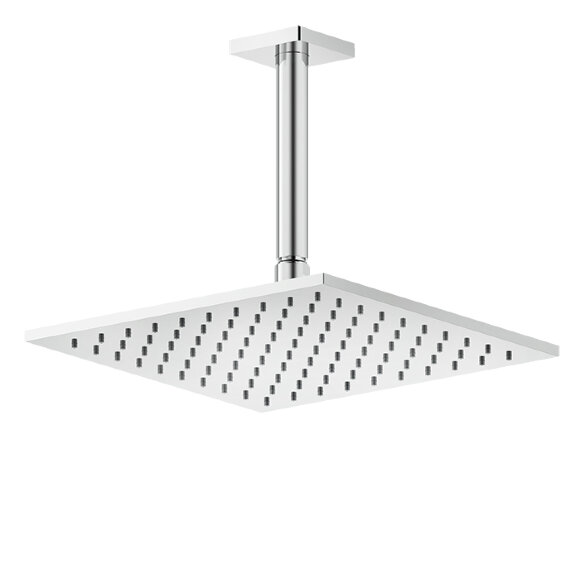 Потолочная душевая головка шарнирная 250x250 мм на 1/2 Rilievo Gessi цвет: хром - 59155#031