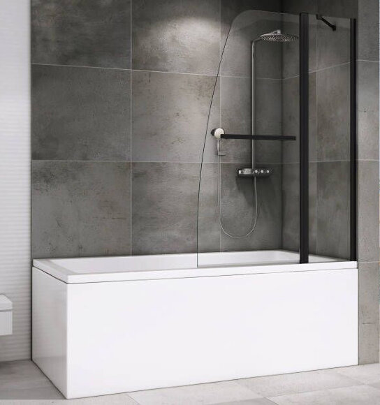 Шторка на Ewiges Wasser 1000мм, Черный, ABBER арт. AG50100B