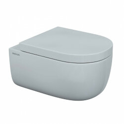 Унитаз подвесной xl 54 см, сиденье дюропласт toma so, микролифт, быстросъем Ego Berges арт. 082124