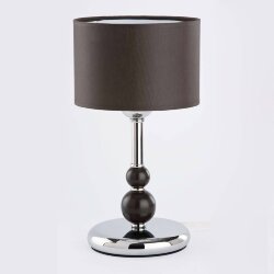 Настольная лампа Pamela современный 18107, Alfa цвет: коричневый Настольная лампа Pamela современный 18107, Alfa цвет: коричневый