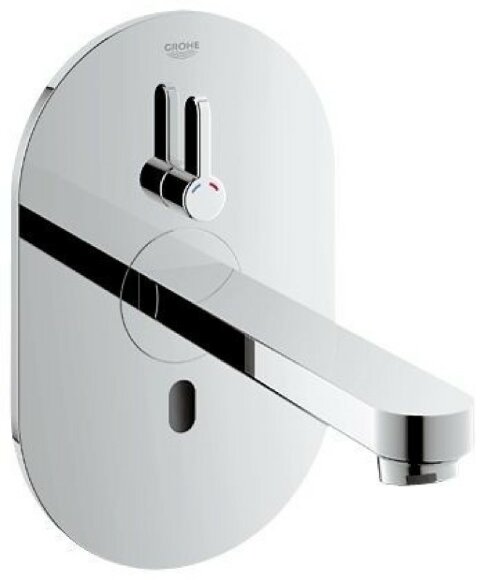Электронный смеситель для раковины, настенный монтаж (хром) GROHE Eurosmart Cosmopolitan E арт. 36315000