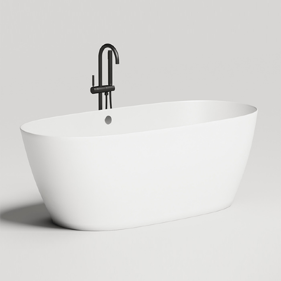 Ванна отдельностоящая 165 х 75 х 60 см Salini Sofia Light, цвет: белый глянец, арт. 103711G