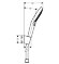 Hansgrohe душевой набор с держателем и шлангом 160см, Raindance Select E, глянцевый хром арт. 26720000